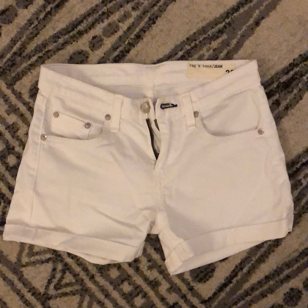 Rag&Bone white shorts size 25